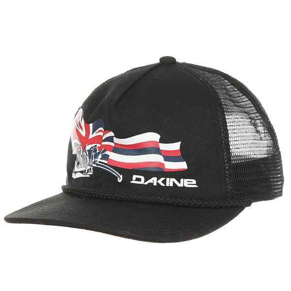 

Бейсболка с сеткой Dakine Island Life Trucker Black