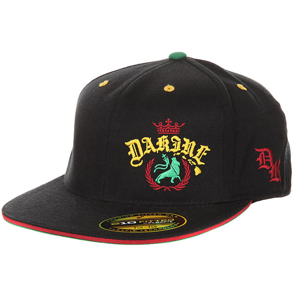 

Бейсболка с прямым козырьком Dakine Rasta Black