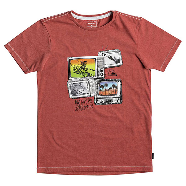 

Футболка детская Quiksilver Super Tv Baked Apple Heather
