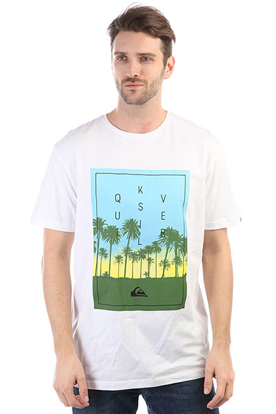 

Футболка Quiksilver Classalinastars White