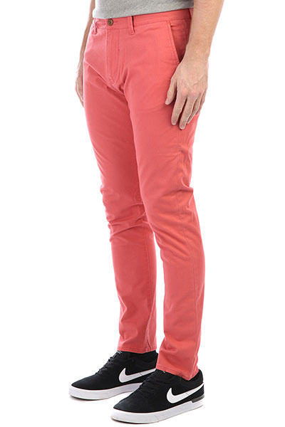 

Штаны узкие Quiksilver Krandy Mineral Red