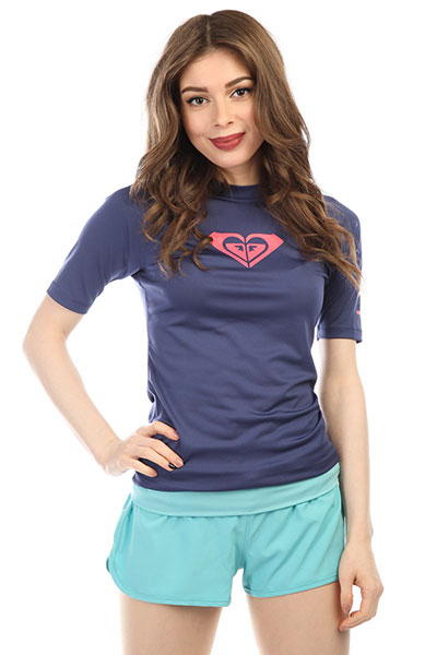 

Гидрофутболка женская Roxy Wholehearted Deep Cobalt