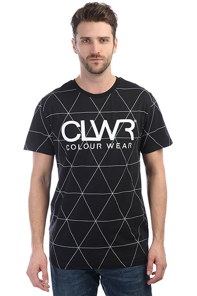 

Футболка Colour Wear Clwr Tee Black Polygon