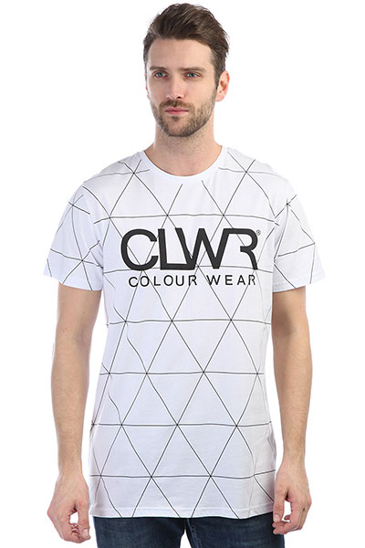 

Футболка Colour Wear Clwr Tee White Polygon