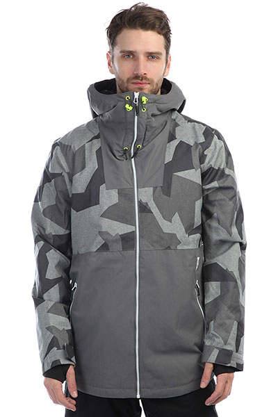 

Куртка утепленная Colour Wear Block Jacket Asymmteric Grey