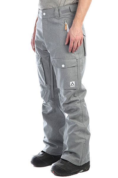 

Штаны сноубордические Colour Wear Flight Pant Grey Melange