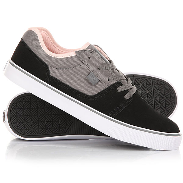 

Кеды кроссовки низкие DC Tonik Grey/Pink