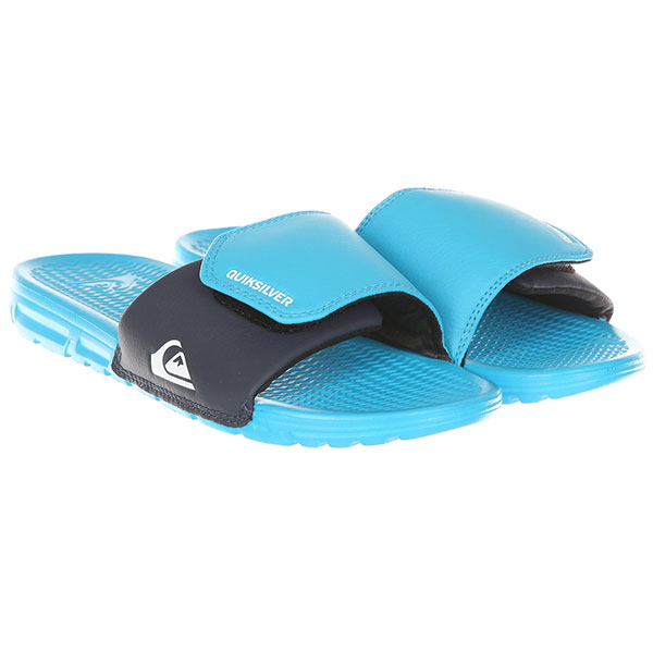 

Шлепанцы детские Quiksilver Shoreliadjustyt Blue/Blue/Black