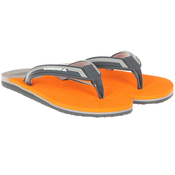 

Вьетнамки Quiksilver Molokai New Wave Grey/Orange/Grey