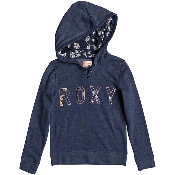 

Толстовка классическая детская Roxy Hope You Know Dress Blues Heather