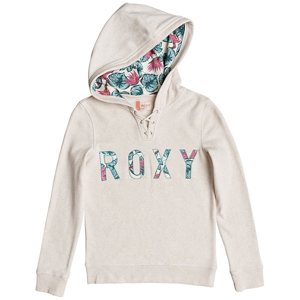 

Толстовка классическая детская Roxy Hope You Know Metro Heather