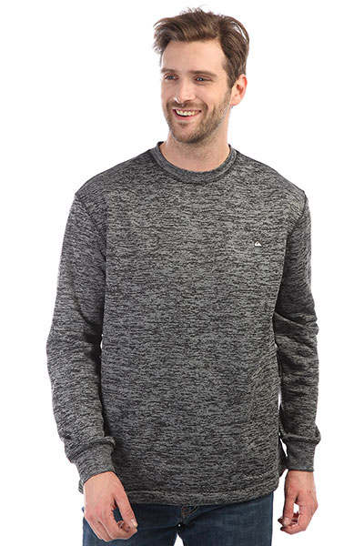 

Толстовка классическая Quiksilver Kurzocrew Dark Grey Heather