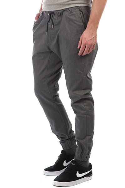 

Штаны прямые Quiksilver Fonic Dark Grey Heather