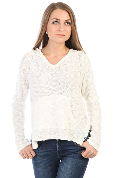

Толстовка кенгуру женская Roxy Slouchymorning Marshmallow