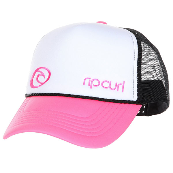 

Бейсболка с сеткой женская Rip Curl Hotwire Trucka Cap Bright Pink