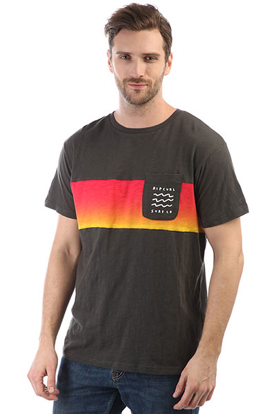 

Футболка Rip Curl Line Up Tee Pirate Black