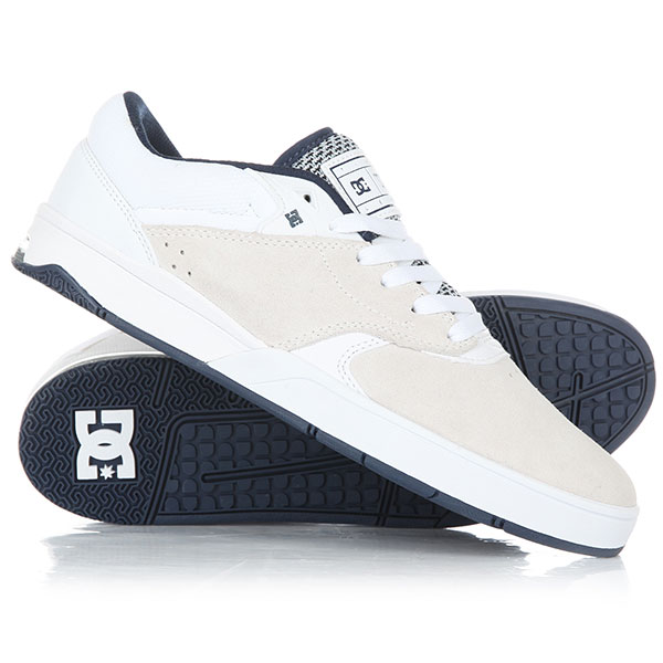 

Кеды кроссовки низкие DC Tiago White/Navy