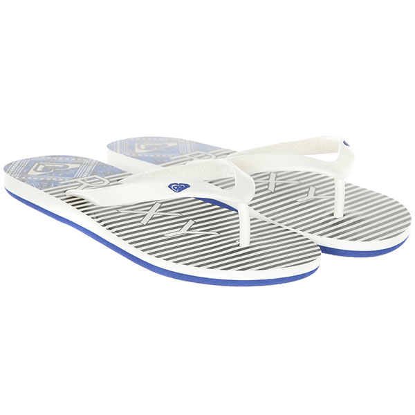 

Вьетнамки женские Roxy Tahiti Vi White/Navy