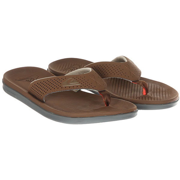 

Вьетнамки Quiksilver Haleiwa Plus Brown/Brown/Orange