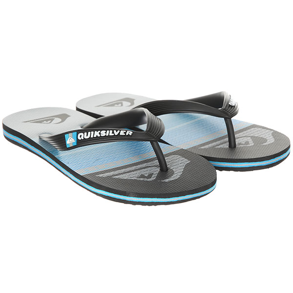 

Вьетнамки детские Quiksilver Molohighlinslyt Black/Blue/Grey