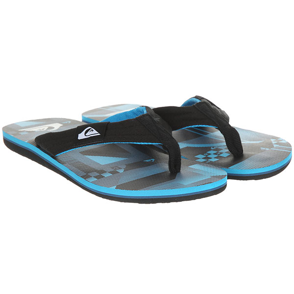 

Вьетнамки Quiksilver Molokai Layback Black/Blue/Black