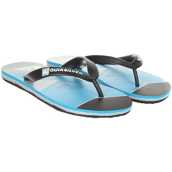 

Вьетнамки детские Quiksilver Moloslashfadeyt Black/Blue/Grey