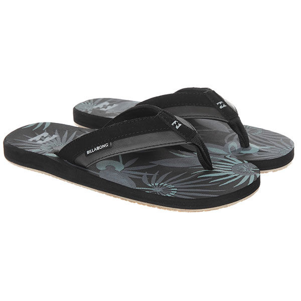 

Вьетнамки Billabong All Day Impact Print Black Floral