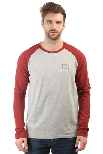 

Лонгслив Billabong Die Cut Tee Ls Grey Heather