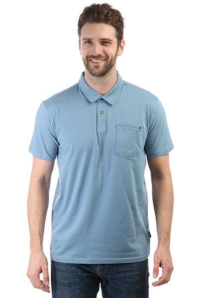 

Поло Billabong Standard Issue Polo Powder Blue