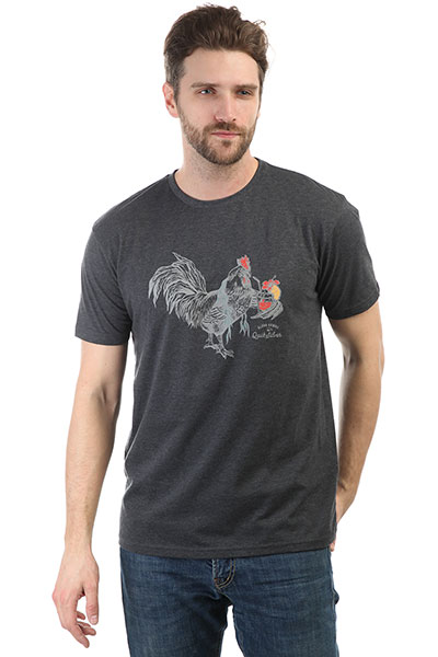 

Футболка Quiksilver Htrroostervibe Charcoal Heather