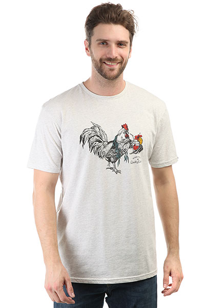 

Футболка Quiksilver Htrroostervibe Snow White Heather