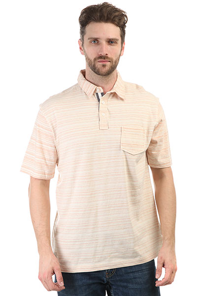 

Поло Quiksilver Sanddollarpolo Dusty Coral Sand Dol