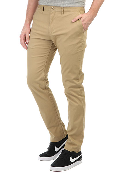 

Штаны прямые DC Wrk Str Chino Khaki