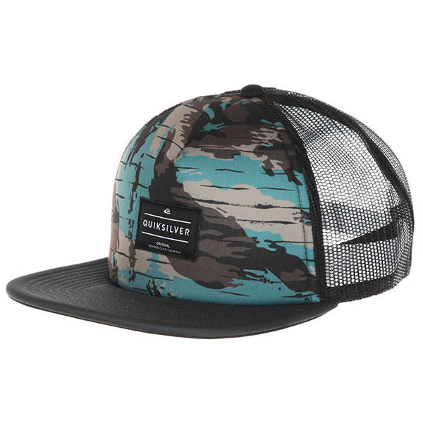 

Бейсболка с сеткой Quiksilver Brissells Camo