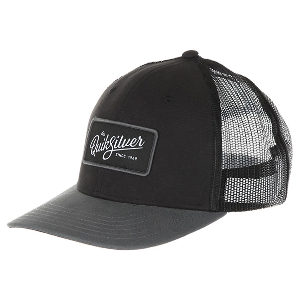 

Бейсболка с сеткой Quiksilver Blocked Out Black