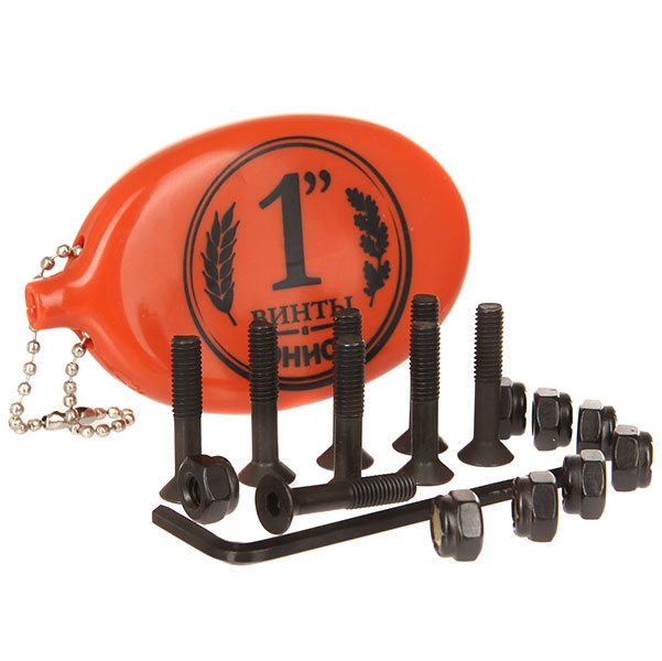 

Винты для скейтборда Юнион Винты 1 Orange/Black Allen 1 (8 x Pack)