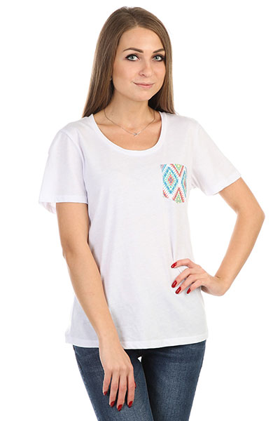 

Футболка женская Rip Curl Pass Pocket Tee White