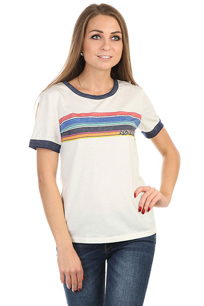

Футболка женская Rip Curl Surforama Tee Vanilla