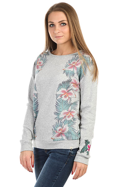 

Свитшот женский Rip Curl Hot Shot Crew Cement Marle