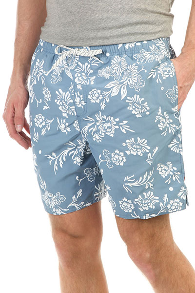 

Шорты пляжные Quiksilver Omfloralvoll Blue Shadow
