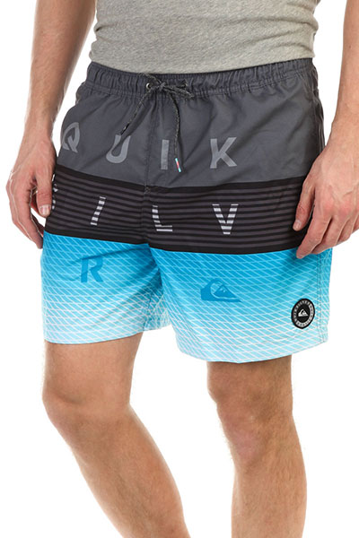 

Шорты пляжные Quiksilver Wordblockvl17 Iron Gate