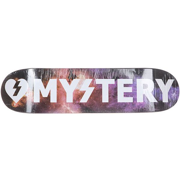 

Дека для скейтборда для скейтборда Mystery Cosmic Galaxy/White