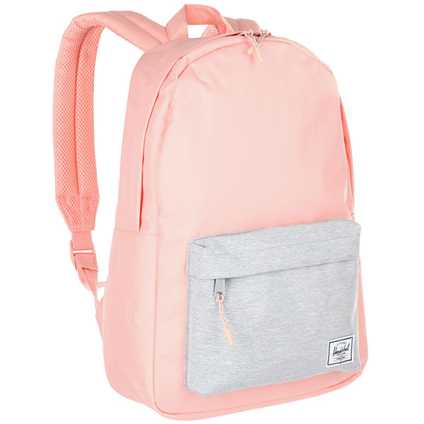 

Рюкзак городской Herschel Classic Mid-volume Peach/Light Grey Crosshatch