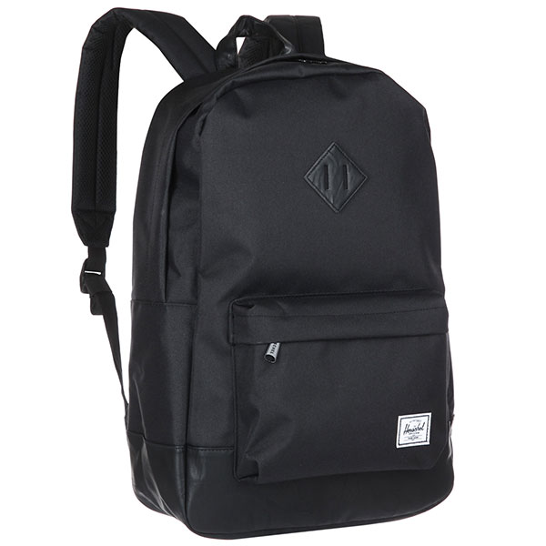 

Рюкзак городской Herschel Heritage Black/Black Synthetic Leather