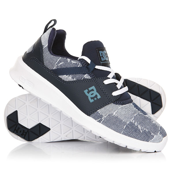 

Кроссовки женские DC Tx Le Blue/Blue/White
