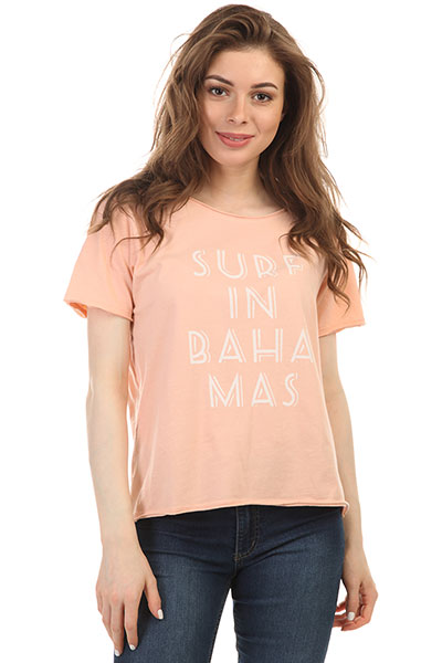 

Футболка женская Roxy Pop Surf Tee Tropical Peach