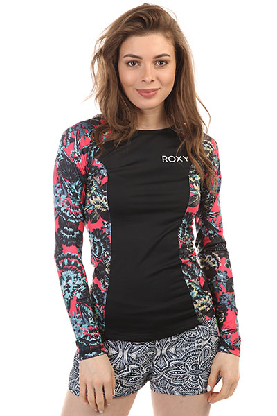 

Гидрофутболка женская Roxy Waves Rouge Red Mahna