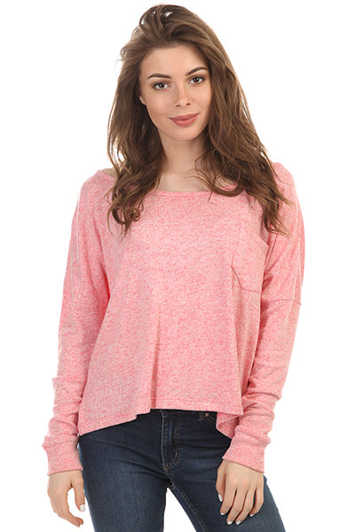 

Толстовка классическая женская Roxy Surfingspot Rouge Red Heather