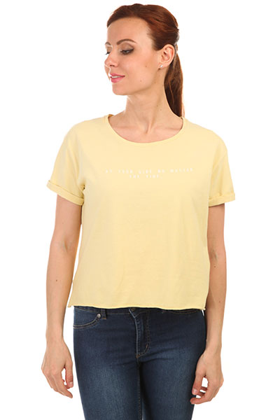 

Футболка женская Billabong Remix Mellow Yellow