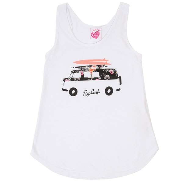 

Майка детская Rip Curl Floral Van Tank White